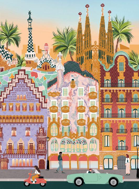 Immagine prodotto Pieces & Peace Barcelone (96 pezzi)