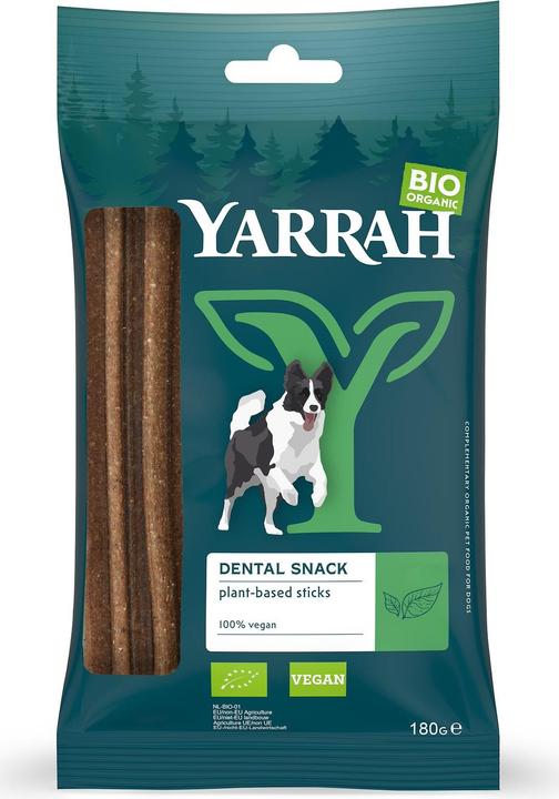 Actual product image Yarrah Organic vegetable dental sticks for dogs (7 pcs., 180 g)