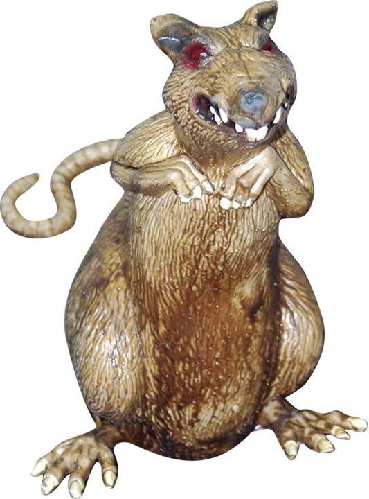 Produktbild PartyChimp Dekoartikel Eklige Ratte 25 cm
