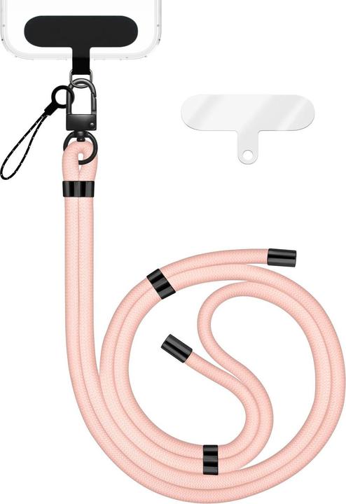 Produktbild Nalia HoldMe Lanyard Handykette - Universal Trageband für Smartphones - Verstellbar, Soft & Elastisch