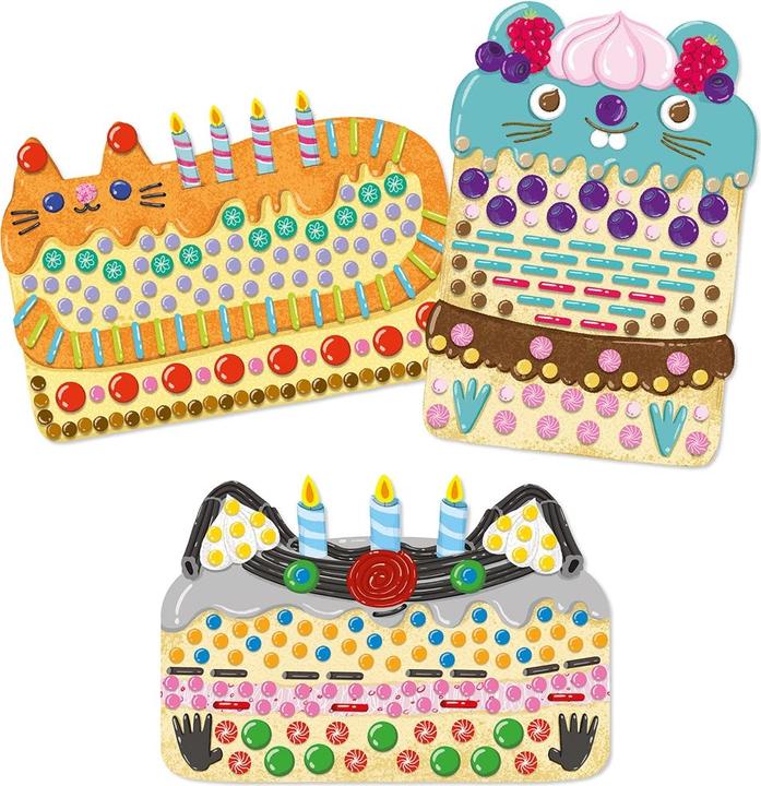 Actual product image Djeco Mosaic cake