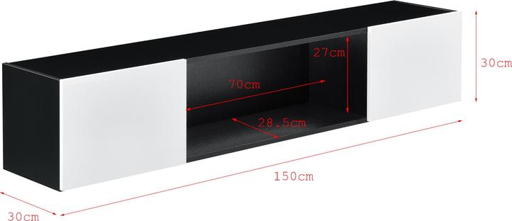Image du produit En.Casa Thabong (150 x 30 x 30 cm)