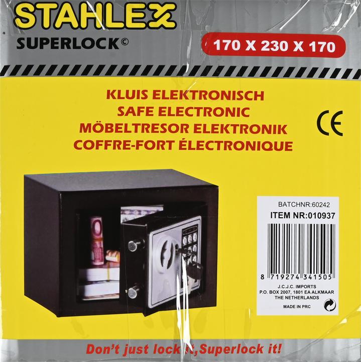 Actual product image Stahlex Electronic furniture safe (4.22 l)