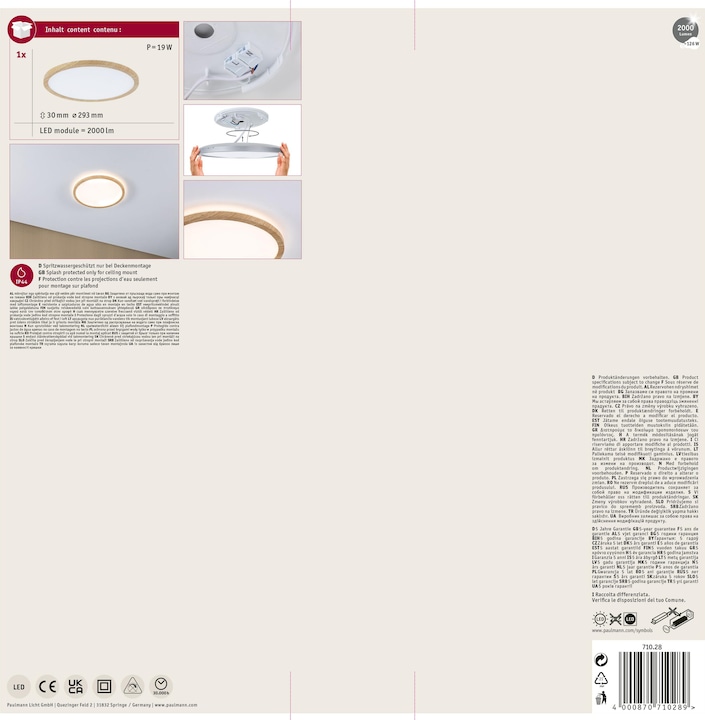 Image du produit Paulmann Atria Shine (2000 lm)