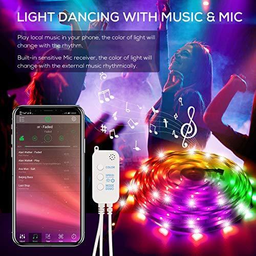 Actual product image Hovvida LED Strip (RGB, 2000 cm, Indoor)