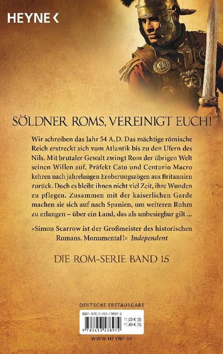 Actual product image Invictus (German, Simon Scarrow, 2017)