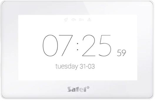 Image du produit Satel Pavé Numérique à écran Tactile Integra/Int-Tsh2-W