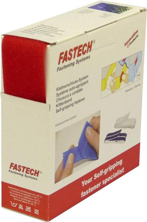 Fastech B50-STD-L-133910 Bande Velcro à coudre Partie velours (L x l) 10 m x 50 m (50 mm)