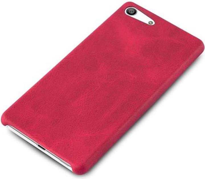 Image du produit Cadorabo Couverture rigide en similicuir avec structure (Sony Xperia M5)