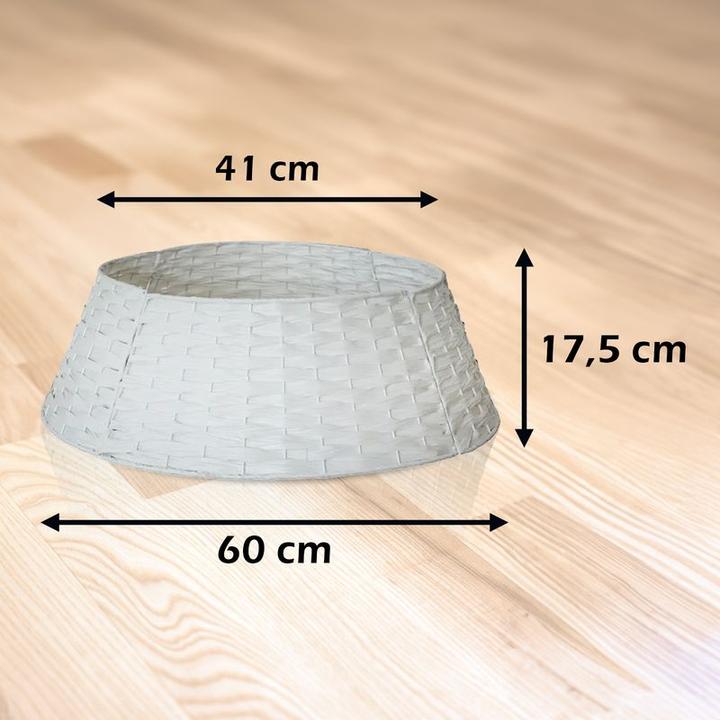 Produktbild Hermex Weihnachtsbaum Kragen Rock Korb Korbabdeckung Tannenbaum Ring (1 -teilig)