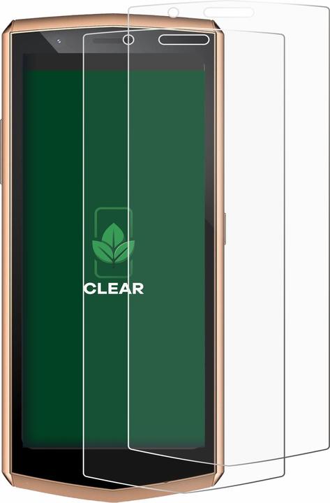 Produktbild ScreenLeaf Schutzfolie nachhaltiger Displayschutz Displayschutzfolie Folie Klar Transparent (2 Stück, Cubot Pocket 3)