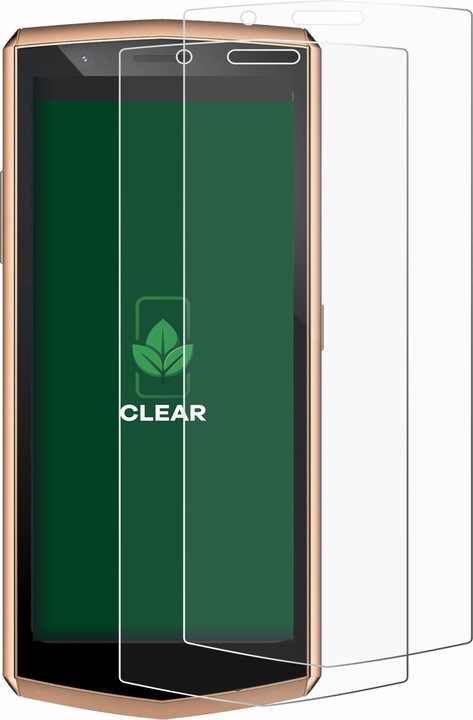 Actual product image ScreenLeaf Protective film sustainable screen protector screen protector film clear transparent (2 Piece, Cubot Pocket 3)