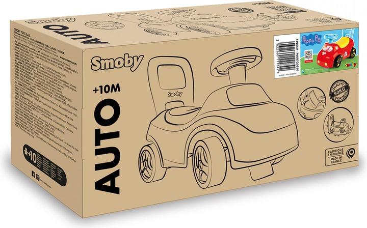 Actual product image Smoby Peppa Pig Car Ride-On