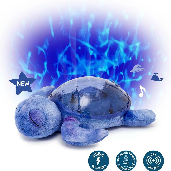 Actual product image Cloud B Tranquil Turtle Ocean night light projector