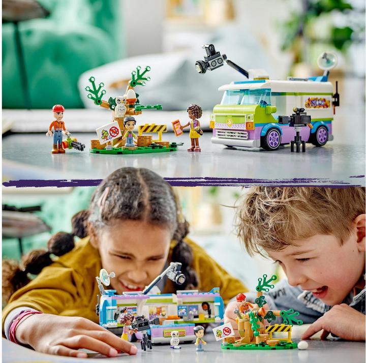 Produktbild LEGO Nachrichtenwagen (41749, LEGO Friends)