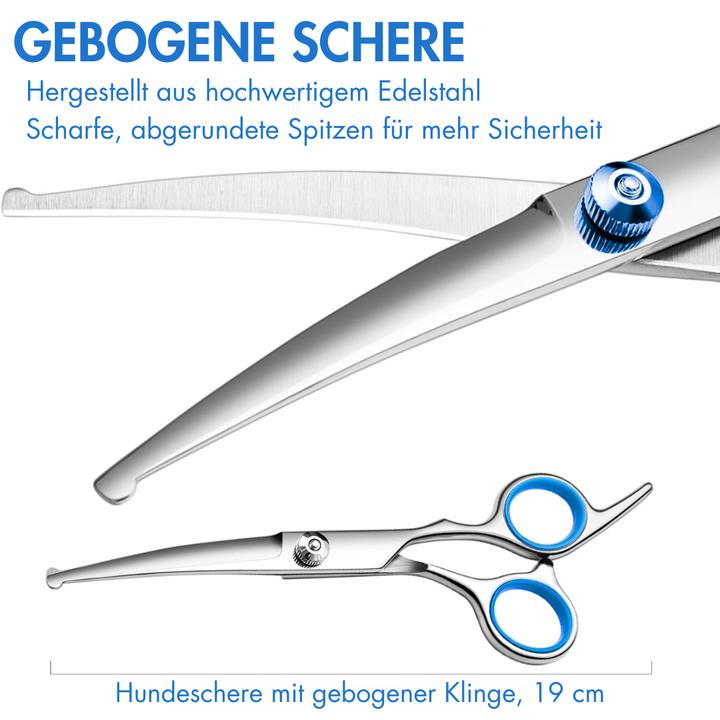 Produktbild Suba Gebogene Schere (Hund, Katze)