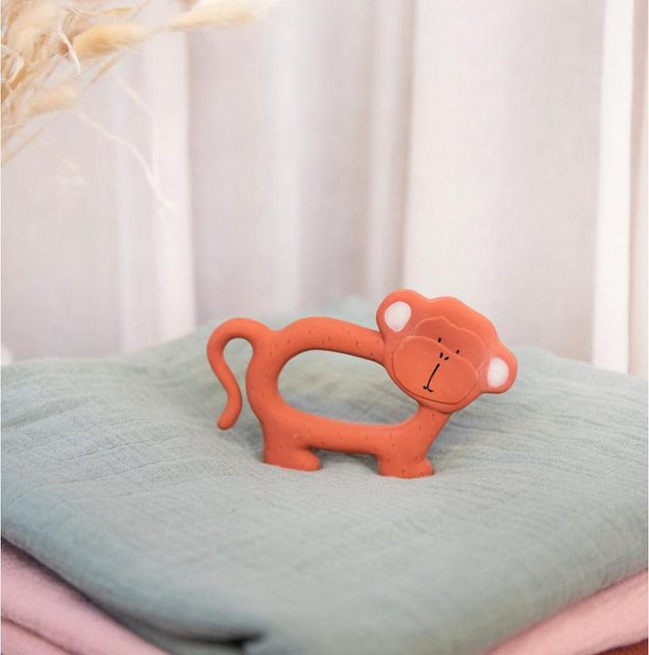 Image du produit Trixie Baby Natuurlijk Rubber Grijpspeeltje - Mr. Monkey