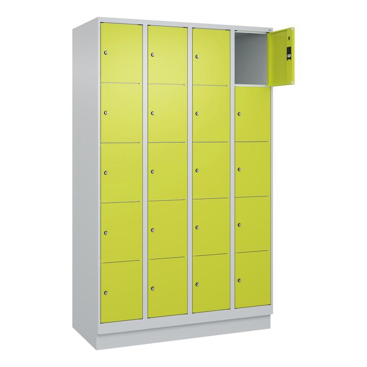 Produktbild C+P Fächerschrank Classic Plus, 5 Fächer übereinander, Abteilbreite 30 cm, mit Sockel (120 cm, 195 cm)
