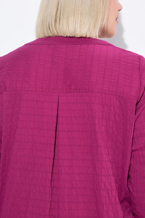 Actual product image Ulla Popken Bubble Texture Blouse (62)