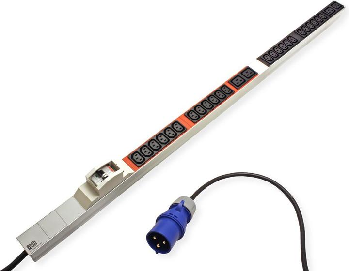 Immagine prodotto Bachmann IT PDU ALU 1HE 20xC13 4xC19 2xLS CEE 32A blu