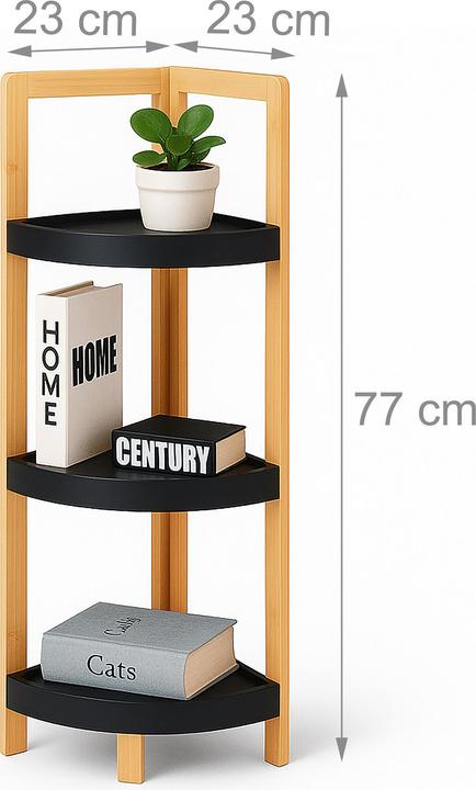 Image du produit Relaxdays Étagère d'angle