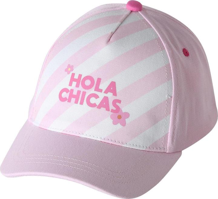 Produktbild Vertbaudet Baumwollcap mit Schrift HOLA CHICAS Mädchen