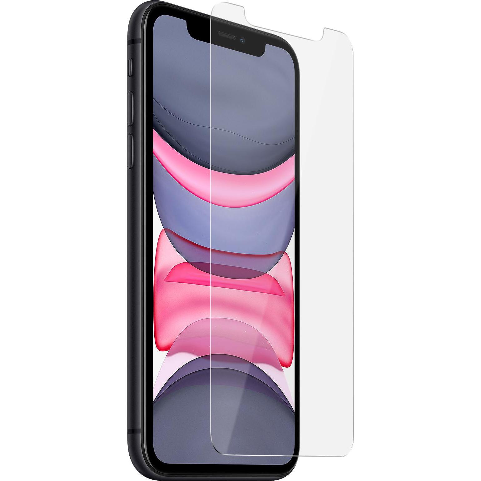 Avizar Kristallklare Folie, Glas-Displayschutz (1 Stück, Apple iPhone 11), Smartphone Schutzfolie, Transparent