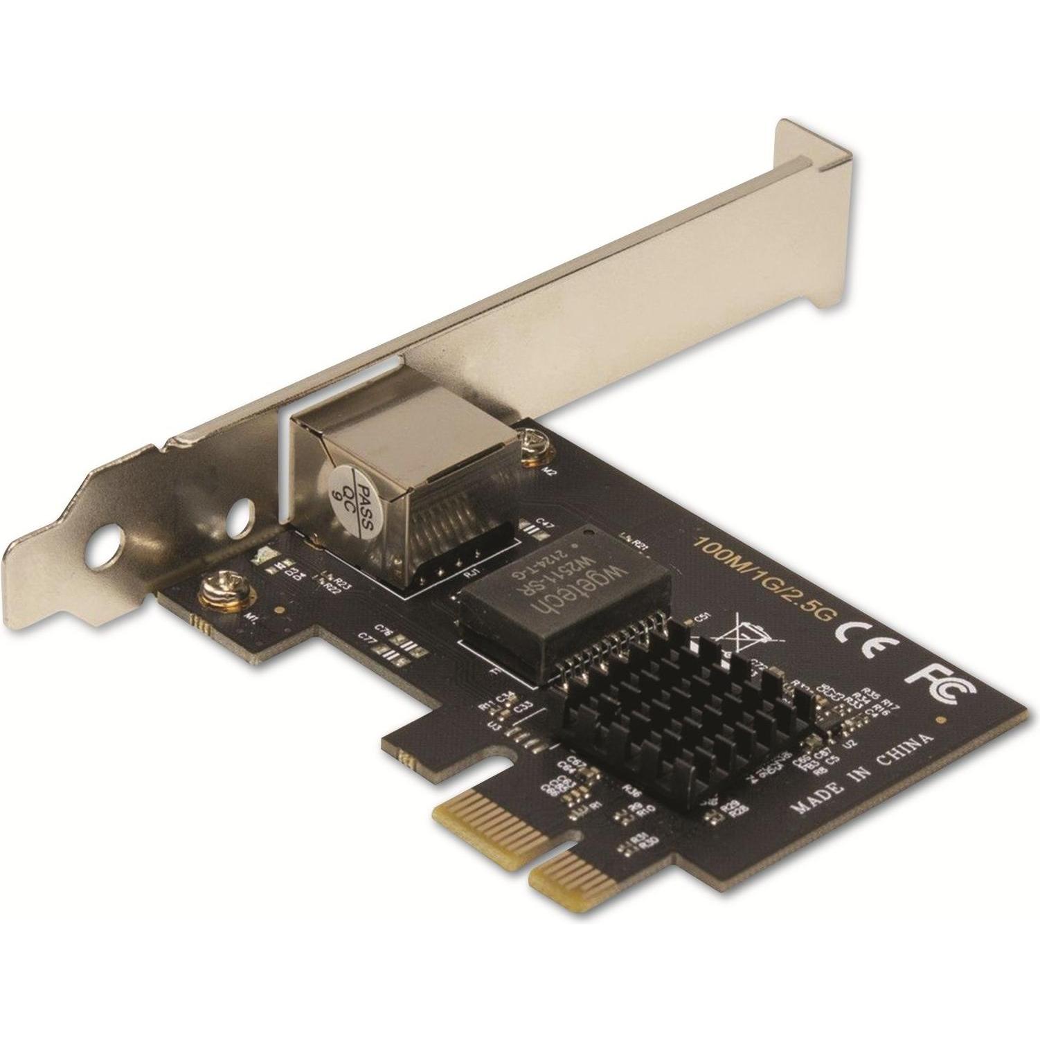 Thumbnail - Intertech Argus (PCIe), Netzwerkkarte, Schwarz