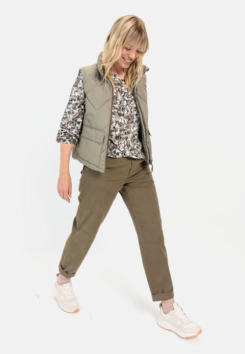 Produktbild Camel Active Langarm Schlupfbluse mit Stehkragen (M)