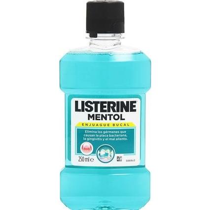 Listerine, Mundspülung, Mentol Mundspülung 250ml (250 ml, Mundspülung)