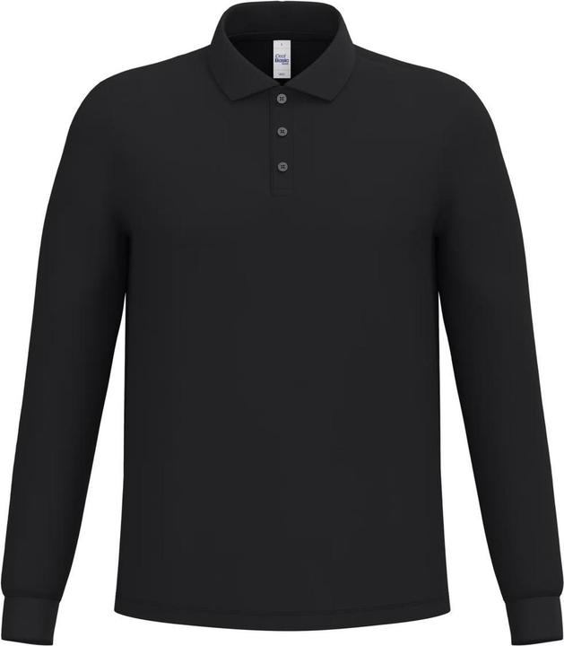 Produktbild iDeal Basic Langarm-Polo aus Piqué-Material (M)