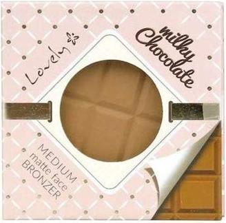 Immagine prodotto Lovely Milky Chocolate Medium Matte Face Bronzer Bronzer in polvere opaco per viso e corpo 9G (9G, Bronzer)