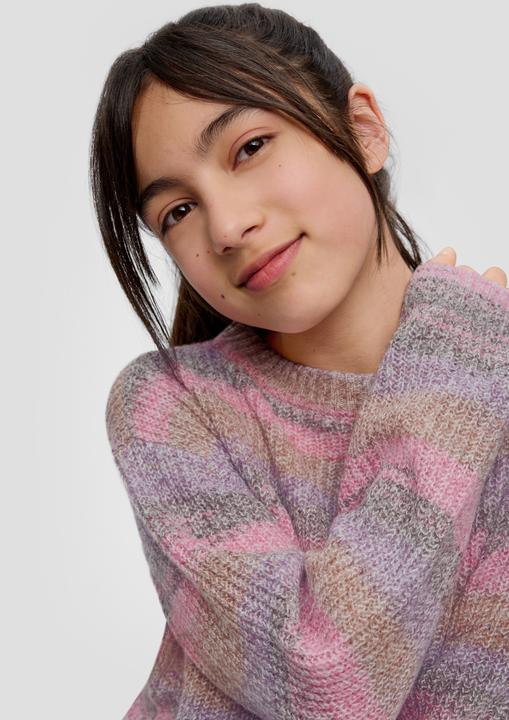 Produktbild S.Oliver Strickpullover Gestreifter Strickpullover im Loose Fit (158, 164)