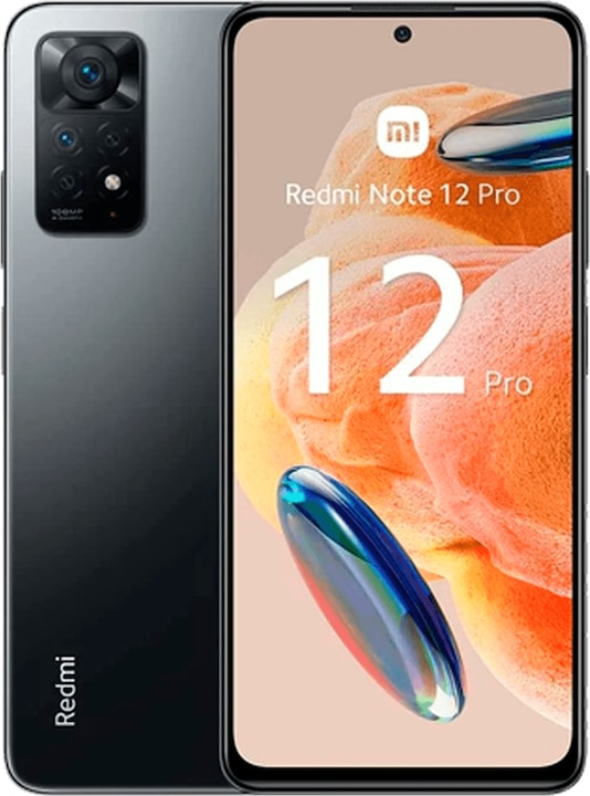 Produktbild Xiaomi Redmi Note 12 Pro (128 GB, Graphit grey, 6.67", Dual SIM, 108 Mpx, 4G)