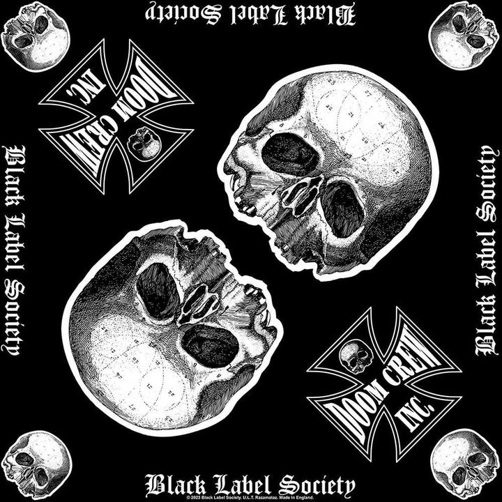 Image du produit Black Label Society - Bandana DOOM CREW - Adulte