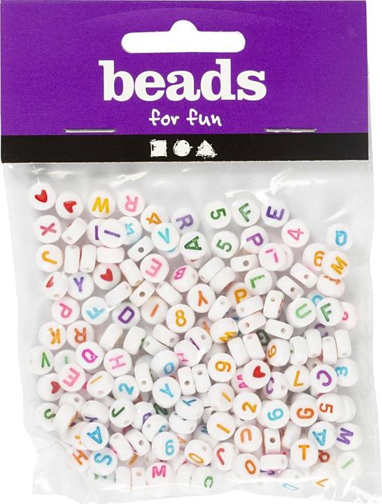Actual product image Creativ Company Letter beads