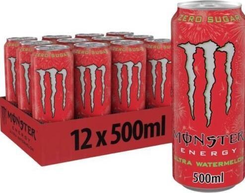 Image du produit Monster Ultra Watermelon (12 x 50 cl)