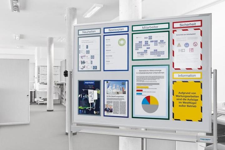 Produktbild Magnetoplan magnetofix Magnetrahmen Topsign (5x)
