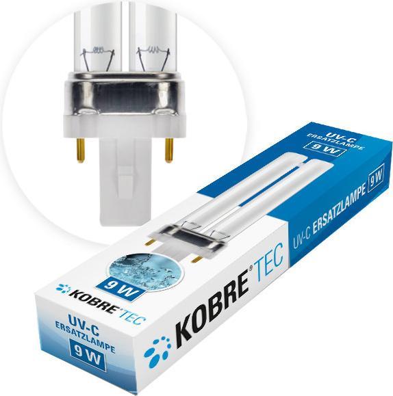 Actual product image KobreTec UV-C replacement lamp 9 Watt