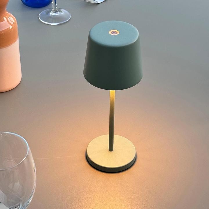 Actual product image Lumisky Mini LED Table Lamps with Charging Plate, Dimming, 7-Hour Runtime