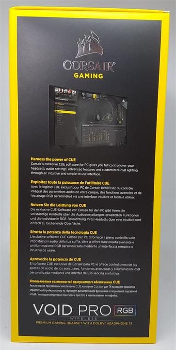 Immagine prodotto Corsair Void Pro RGB senza fili (Senza fili)