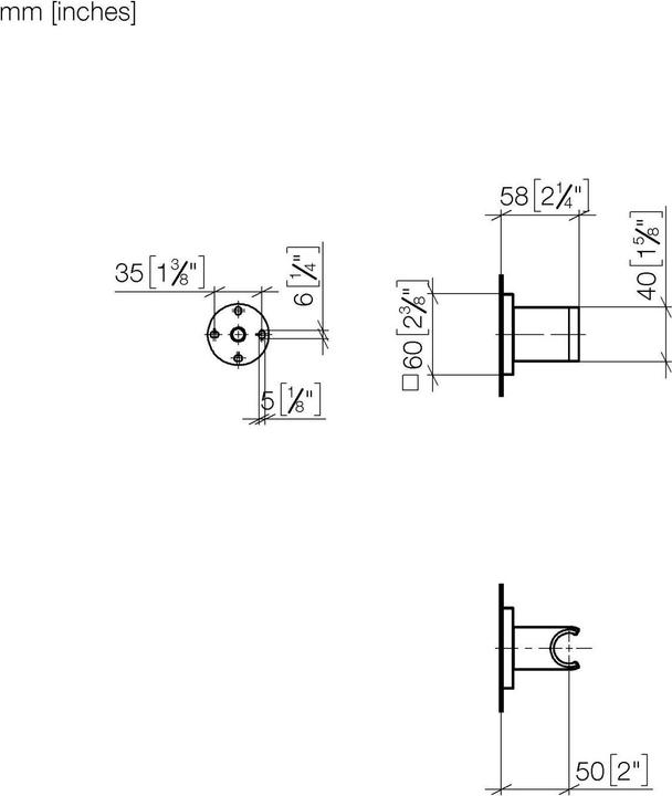 Produktbild Dornbracht Deutschland Brausehalter MEM verchromt