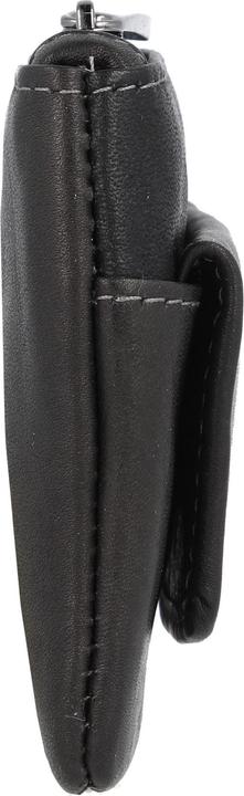 Immagine prodotto Greenland Nature Portachiavi in nappa nera RFID in pelle 11,5 cm