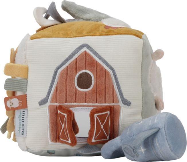 Image du produit Little Dutch Tissu Activités Cubes à toucher Little Farm