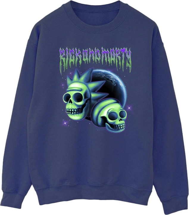 Image du produit Rick And Morty - Sweat SPACE SKULL - Homme (S)