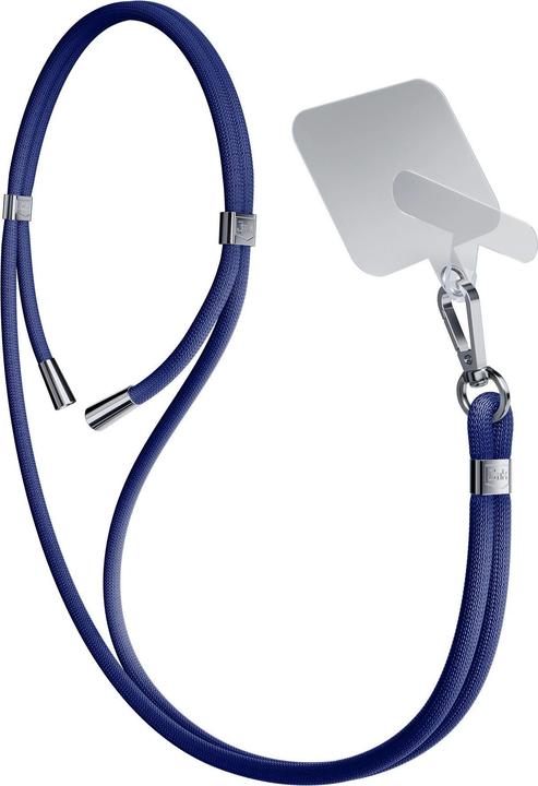 Produktbild 3MK EasyClip Dark Blue (silver) smycz do telefonu