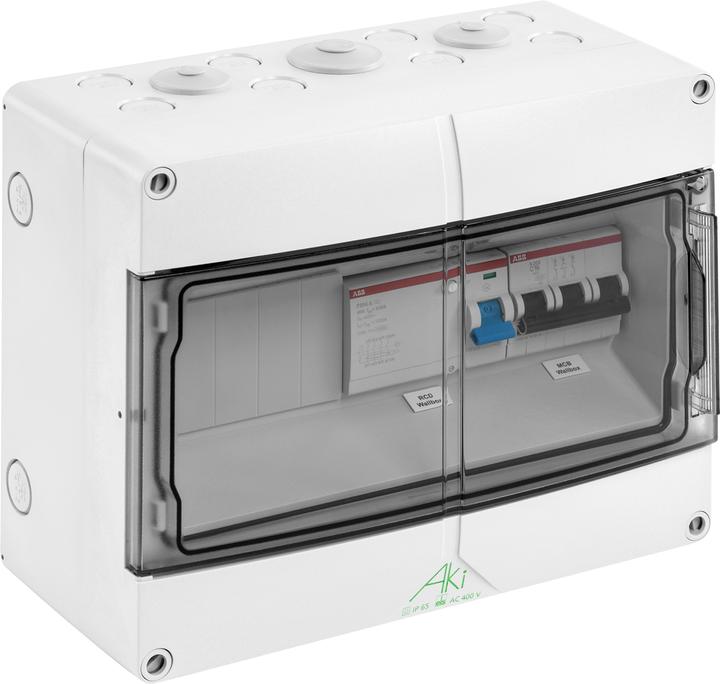 Produktbild Spelsberg 73610101 AKi 12 EMOBIL 11kW Kleinverteiler Inhalt 1St.