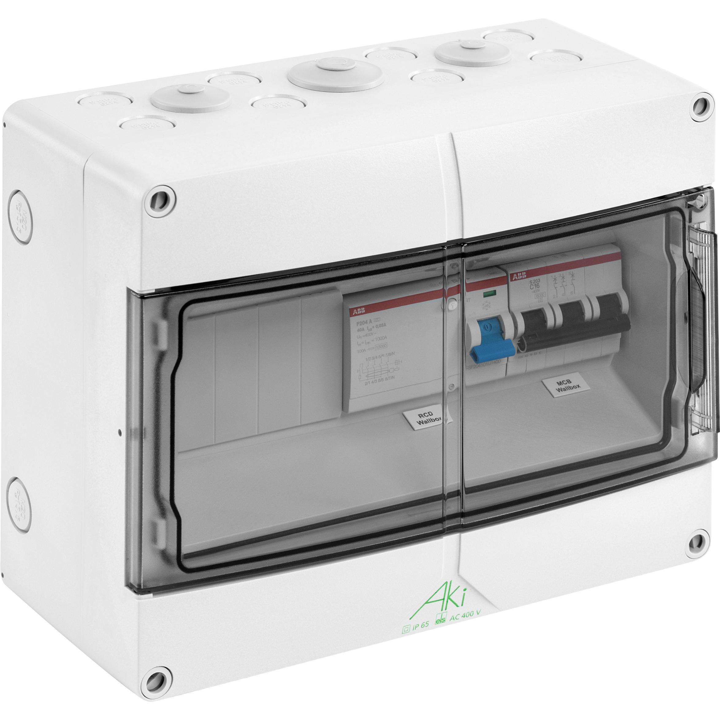 Spelsberg, Verteilerschrank, 73610101 AKi 12 EMOBIL 11kW Kleinverteiler Inhalt 1St.