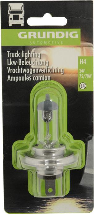 Actual product image Grundig Automotive Trucklight H4 24V 75/70W E4