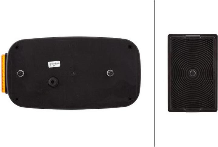 Produktbild Hella Rücklicht rechts für Anhänger Glühlampen-Technologie geschraubt